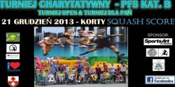 Za kilkana�cie dni charytatywny turniej w squasha
