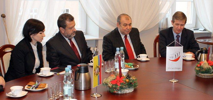 Ambasador Ekwadoru z dwudniow wizyt w Elblgu