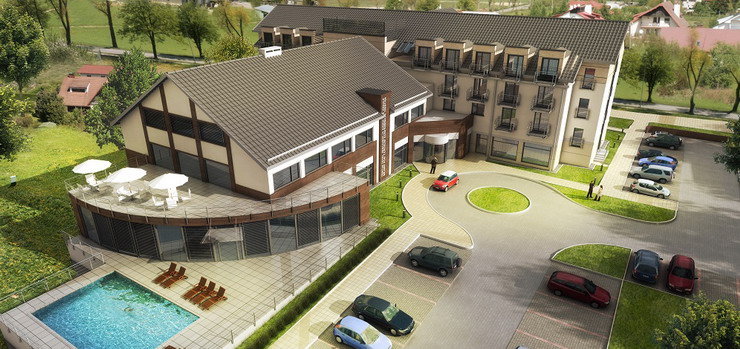 Budowa Tristan Hotel & SPA w Kątach Rybackich na ostatniej prostej