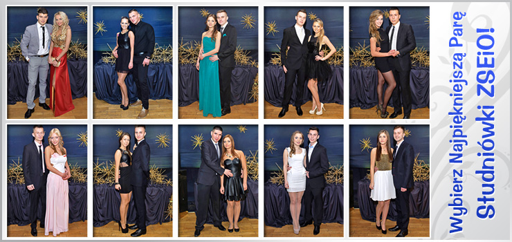 Wybierz "Najpiękniejszą Parę Studniówki ZSEiO"!