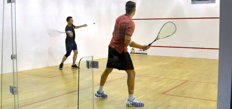 W elbląskiej lidze squasha boje o prymat