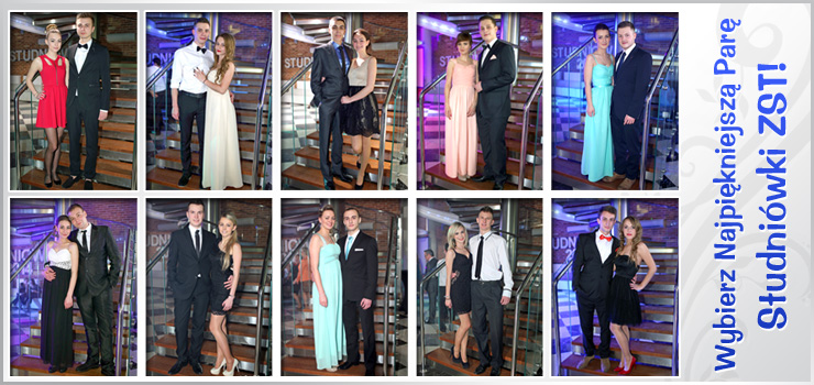 Wybierz "Najpiękniejszą Parę Studniówki ZST"!