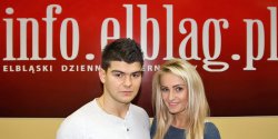 "Najpi�kniejsza Para Studni�wki ZSEiO" odwiedzi�a nasz� redakcj�