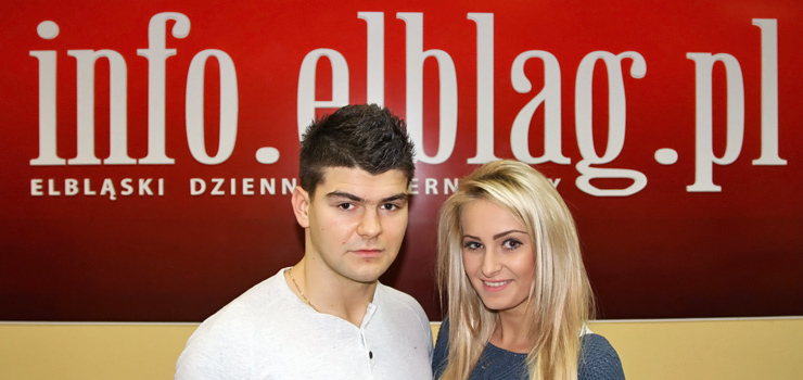 "Najpiękniejsza Para Studniówki ZSEiO" odwiedziła naszą redakcję