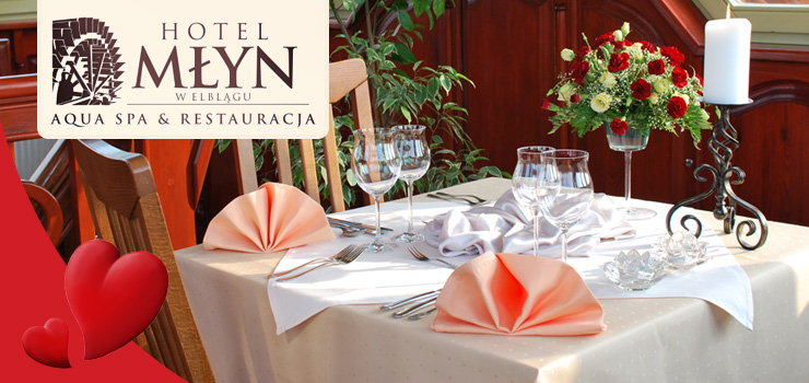 Wyjątkowa oferta dla Zakochanych w Hotel Młyn Aqua Spa