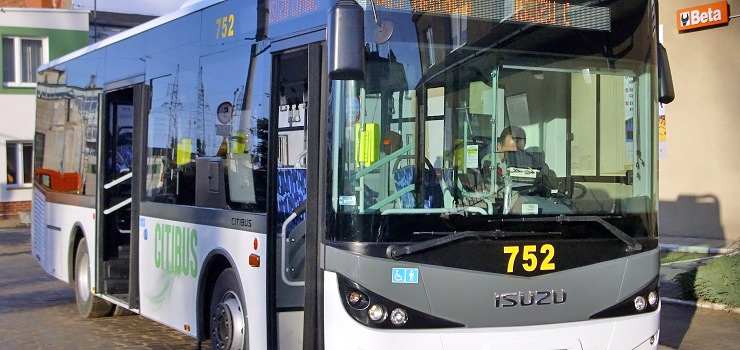 Isuzu Citybus na testach w elbląskiej komunikacji miejskiej