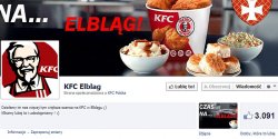 Ponad 3 tys. os�b chce KFC w Elbl�gu. Akcja zbierania "lajk�w" trwa