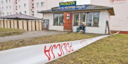 Napad z noem na sklep przy ul. Oglnej. Policja szuka sprawcy
