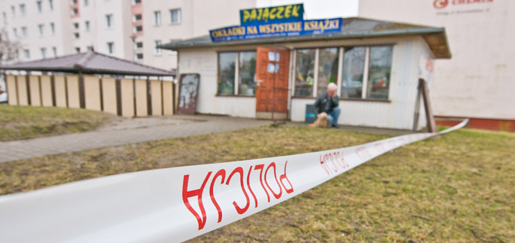 Napad z noem na sklep przy ul. Oglnej. Policja szuka sprawcy