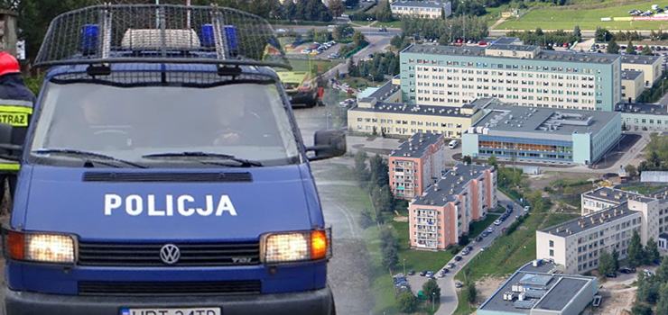 Alarm bombowy w Wojewódzkim Szpitalu Zespolonym okazał się fałszywy