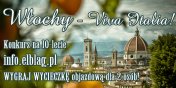 Na jubileusz 10-lecia info.elblag.pl dwuosobowa wycieczka do Italii. TYLKO DO DZISIAJ ZGOSZENIA DO KONKURSU!! 