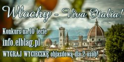 Na jubileusz 10-lecia info.elblag.pl dwuosobowa wycieczka do Italii. TYLKO DO DZISIAJ ZG�OSZENIA DO KONKURSU!! 