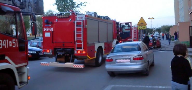 Nieuwaga mieszkacw i kolejne zadymienie mieszkania, tym razem na Kalenkiewicza 