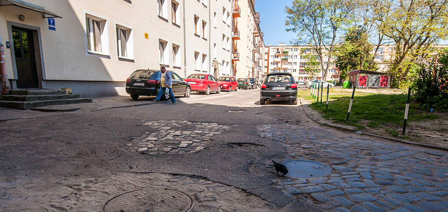 Czy gos mieszkacw zmieni co na zapleczu ulic 1 Maja i Hetmaskiej?