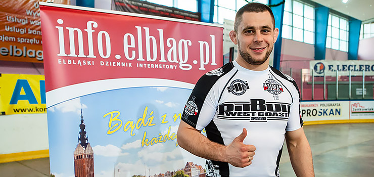 Paweł Derlacz, trener Mameda Khalidowa gościł w Elblągu. Z trenerem przeprowadziliśmy krótką rozmowę