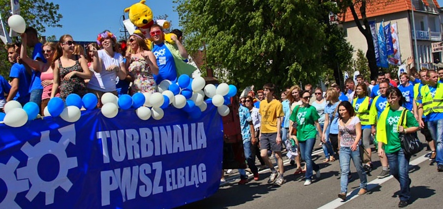 W pitek ulicami Elblga przejdzie studencki pochd w ramach Turbinaliw 2014