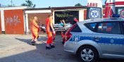 Poar garau przy Malborskiej. Mczyzna z poparzeniami rk trafi do szpitala