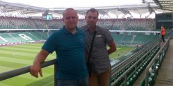 Trenerzy Olimpii na stau w Legii (pika nona)