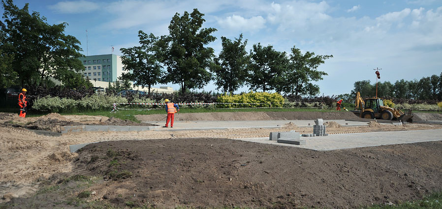 Nowy - płatny parking przy szpitalu wojewódzkim - coraz bliżej