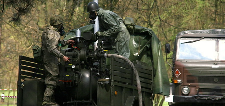 Dziś w różnych częściach Elbląga służby mundurowe walczą z terroryzmem