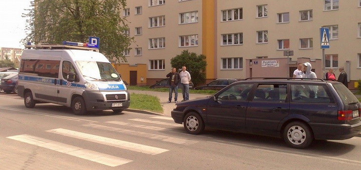 Dziecko potrcone na przejciu dla pieszych