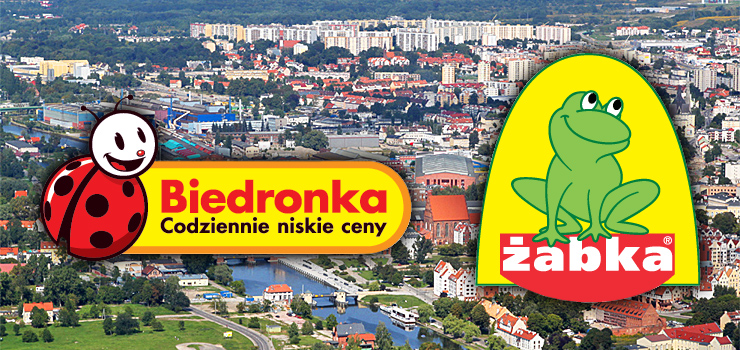 Elbląg - miasto Biedronek i Żabek