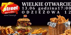 Prawdziwa ameryka�ska restauracja - 7street w Elbl�gu. Otwarcie 13 czerwca