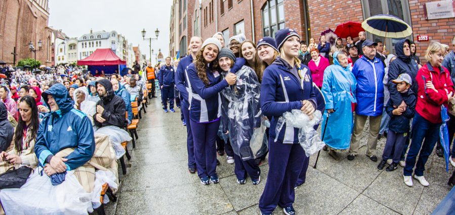 Niestraszne nam słota i wiatr! Elbląg zaczyna siatkarskie święto!
