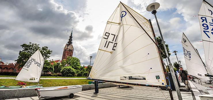 Z wiatrem - do mety. Dziecięce regaty o puchar prezydenta Elbląga