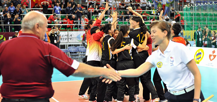 Chinki zotymi medalistkami elblskiego mundialu