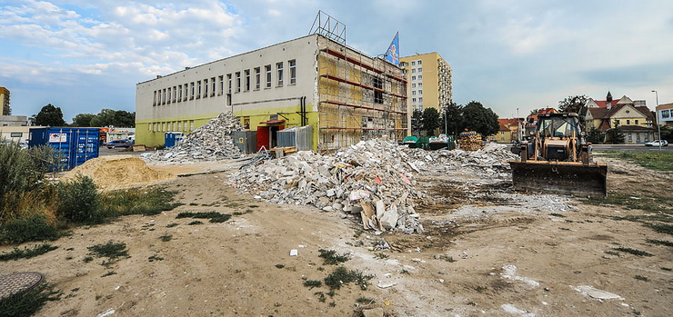  Na placu po Porto 55 pojawiły się koparki