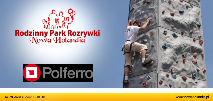 Ścianka Wspinaczkowa - Sobota na sportowo w Rodzinnym Parku Rozrywki Nowa Holandia