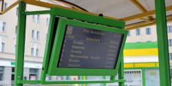 Tablica elektroniczna ju� wkr�tce pojawi si� na przystanku przy 12 Lutego