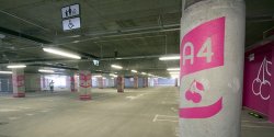Takiego parkingu jeszcze w miecie nie byo. Zobacz galeri zdj