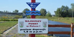 Sp�r o najni�szy punkt w Polsce. Zakusy na ten tytu� ma kilka miejscowo�ci