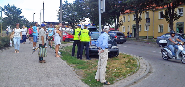 Potrcenie dziecka na ul. Okrzei. Chopiec wbieg wprost pod jadcy samochd