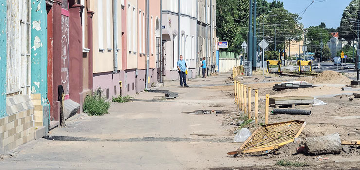 Nowe chodniki w ramach remontu "503"? Jak się okazuje, nie wszędzie