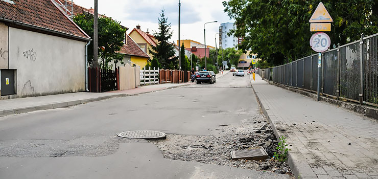 Remont Wgrowskiej nie szybciej ni na przeomie sierpnia i wrzenia