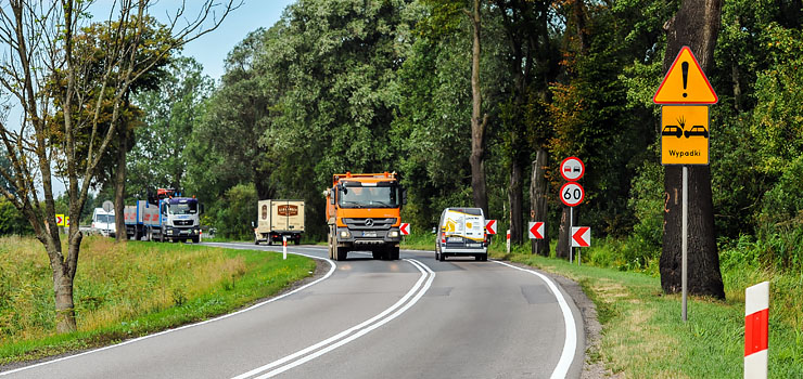 Po wakacjach ruszy remont niebezpiecznych zakrętów na drodze nr 22. Będą utrudnienia