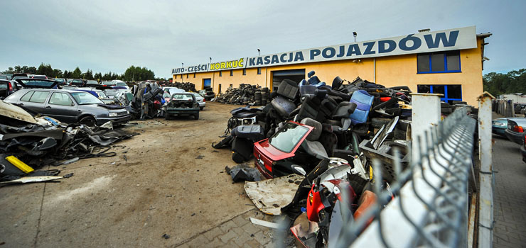 Auto – szrot przy obwodnicy Elblga rozronie si niemal dwukrotnie