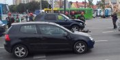 Kolizja na skrzyowaniu Teatralnej z 12 Lutego