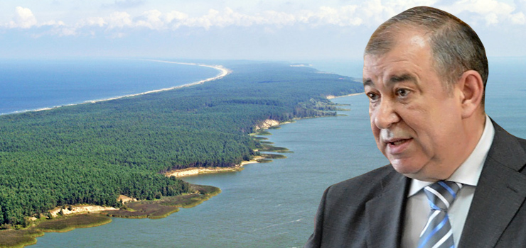 Wilk: Szef elbląskiej PO chyba bardzo chciałby przypisać sobie autorstwo pomysł przekopu Mierzei