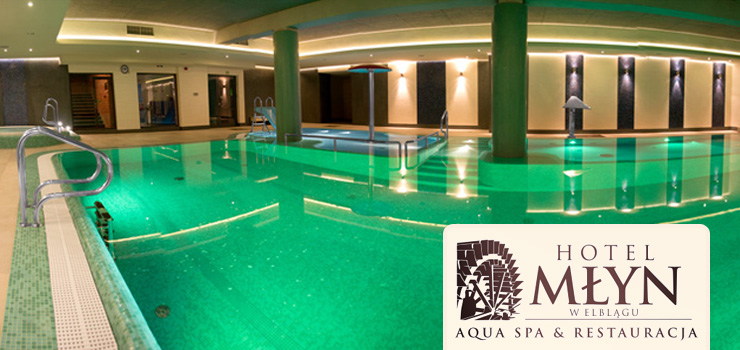 W każdą sobotę AQUA SPA Hotelu Młyn czynne do 24.00!!! Zapraszamy