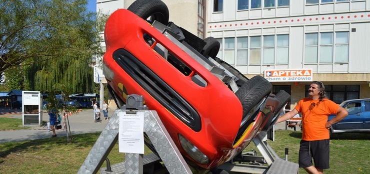 Zapięte pasy niewiele pomagały, a grawitacja była bezlitosna - zobacz filmik