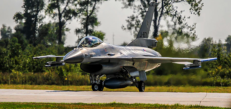 F-16 z bazy w Krlewie Malborskim przechwyciy rosyjski samolot nad Batykiem