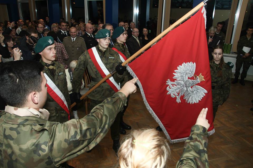 Uroczyste lubowanie klas wojskowych