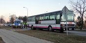 Wypadek na Królewieckiej. Autobus potrącił kobietę na przejściu dla pieszych