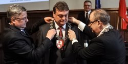 Witold Wr�blewski zaprzysi�ony na Prezydenta. "W wyborach wygra� Elbl�g"