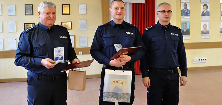 Czytelnicy zadecydowali - asp. Paweł Myszk i asp. szt. Marek Sławiński Najbardziej Przyjaznymi Dzielnicowymi