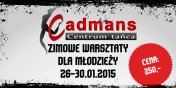 Centrum Taca CADMANS zaprasza na kolejn edycj zimowych warsztatw tanecznych dla modziey 